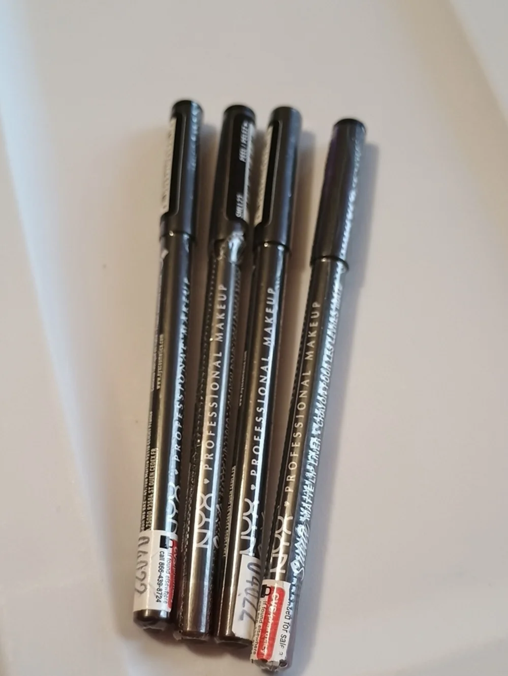 4 x NYX Suede Matte Lip Liner, Club Hopper